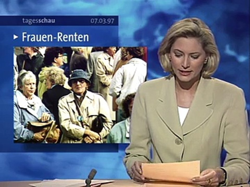 Tagesschau | 07. März 1997 20:00 Uhr (mit Ellen Arnhold) | Das Erste