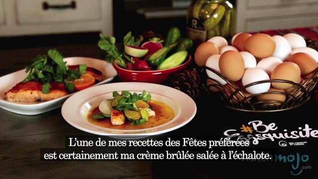 Recettes et astuces des Fêtes inspirées des œufs par la chef Lynn Crawford