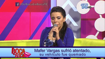 Mafer Vargas nuevamente vive una desgracia en su vida, su carro fue quemado