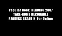 Popular Book  READING 2007 TAKE-HOME DECODABLE READERS GRADE K  For Online