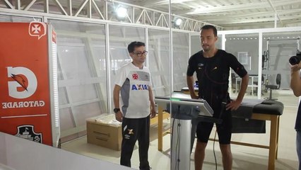 Nenê se dedica ao máximo para voltar o mais rápido possível ao time do Vasco