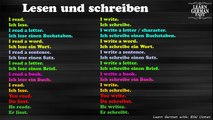 Learn German Fast: Lesen und Schreiben