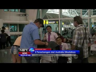 Tujuh Penerbangan ke Australia Dibatalkan - NET 24