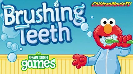 Brushing Teeth Game for Kids Fun Sesame Street Video