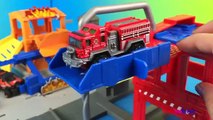 Matchbox on a Mission Flame Smashers with Fire Truck and Fire Engine DieCast Cars for kids