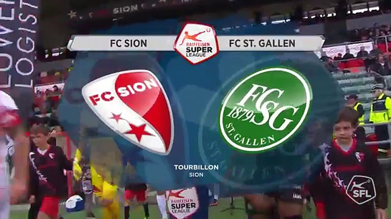 FC Sion 1:2 St.Gallen (Swiss Super League 5 March 2017)