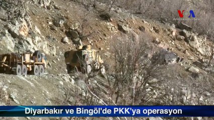 Diyarbakır ve Bingöl’de PKK’ya Operasyon