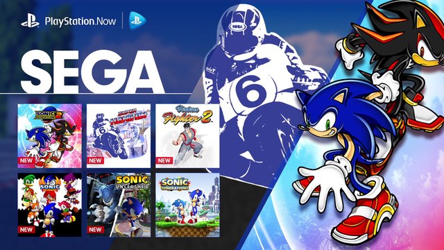 Sega & Sonic Month on PlayStation Now PS4