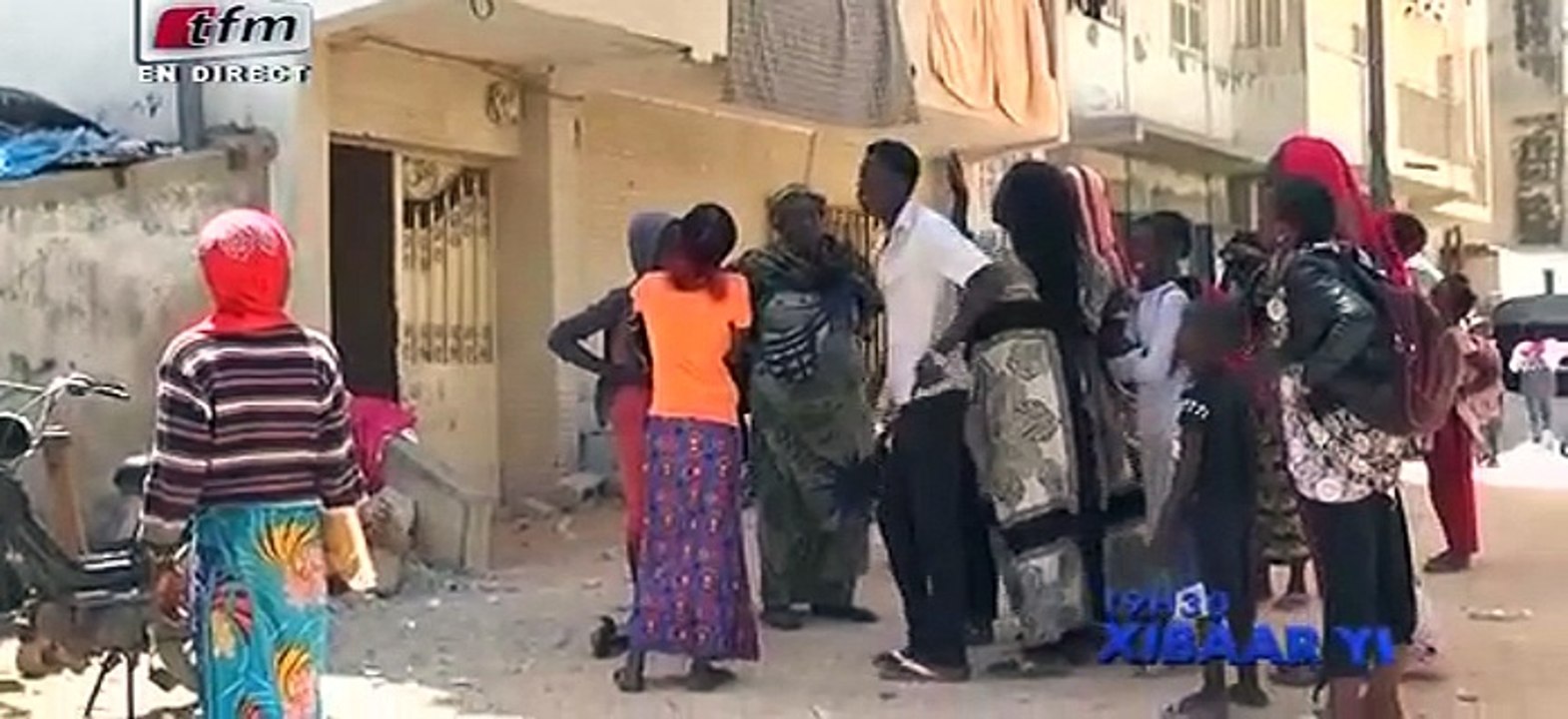 Chute d'un macon du 3ème étage d'un immeuble: Le film de l'horreur