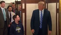 Watch Trump fans lose it after meeting president on White House tour