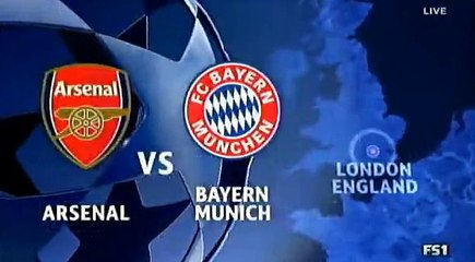 Arsenal 1 - 0 Bayern HALF Time All Goals and Highlights Champions League 7-3-2017