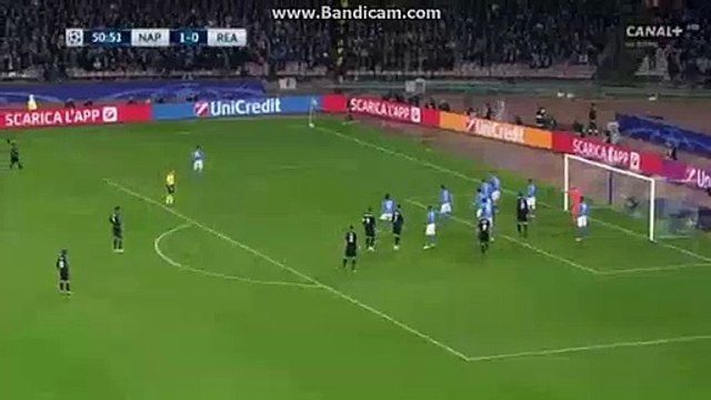 Sergio Ramos Goal HD - Napoli 1-1 Real Madrid 07.03.2017