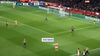 Arjen Robben Goal HD - Arsenal 1-2 Bayern Munchen - 07.03.2017 HD (2)