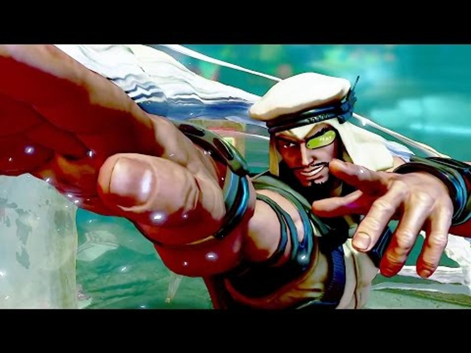 STREET FIGHTER 5 - Rashid Gameplay
