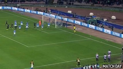 BUT Napoli vs Real Madrid 1-2 - Sergio Ramos Second Goal - HD