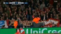Arturo Vidal Goal Arsenal 1 - 4 Bayern Champions League 7-3-2017