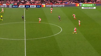 Vidal Goal HD - Arsenal	1-5 Bayern Munich 07.03.2017