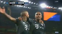Arturo Vidal 2 nd Goal Arsenal 1 - 5 Bayern Champions League 7-3-2017