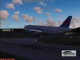 ILS Landing at Cardiff (EGFF) - Flight Simulator 2004