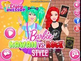 Barbie Kawaii vs Rock Style - Barbie Dress Up Games for Girls