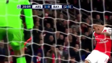 All Goals & highlights - Arsenal 1-5 Bayern Munich - 07.03.2017