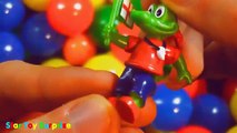 BEST BALL PIT VIDEO EVER PLAYING WITH TOYS PLAYMOBIL AND SUPERHEROES