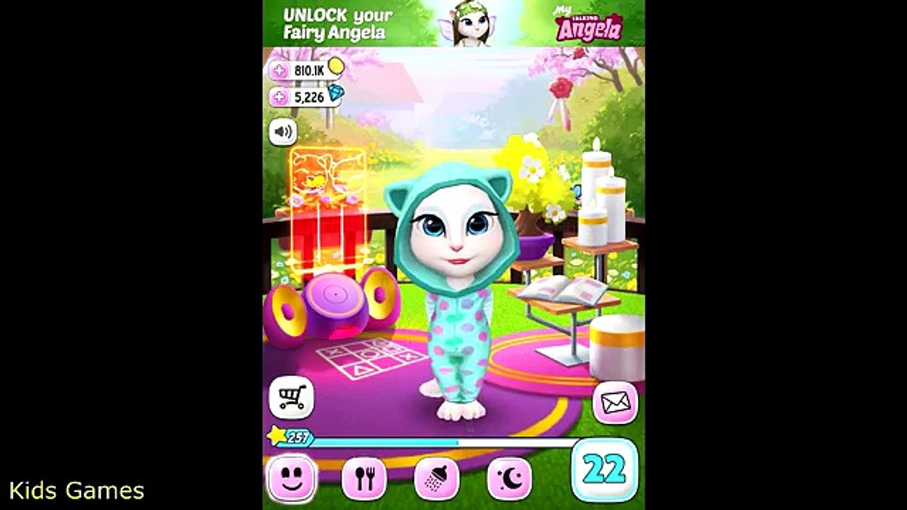 My Talking Angela 2016 - NEW STICKERS - SUMMER UPDATE - GamePlay HD