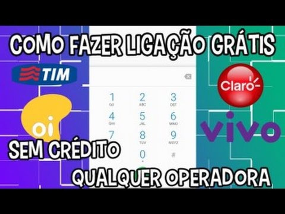 Ligação Grátis Para Qualquer Operadora E Fixo !!