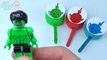 Lollipop PlayDoh Clay Surprise Toys Teletubbies Rainbow Learn Colors Hulk Donald Duck Minions Disney