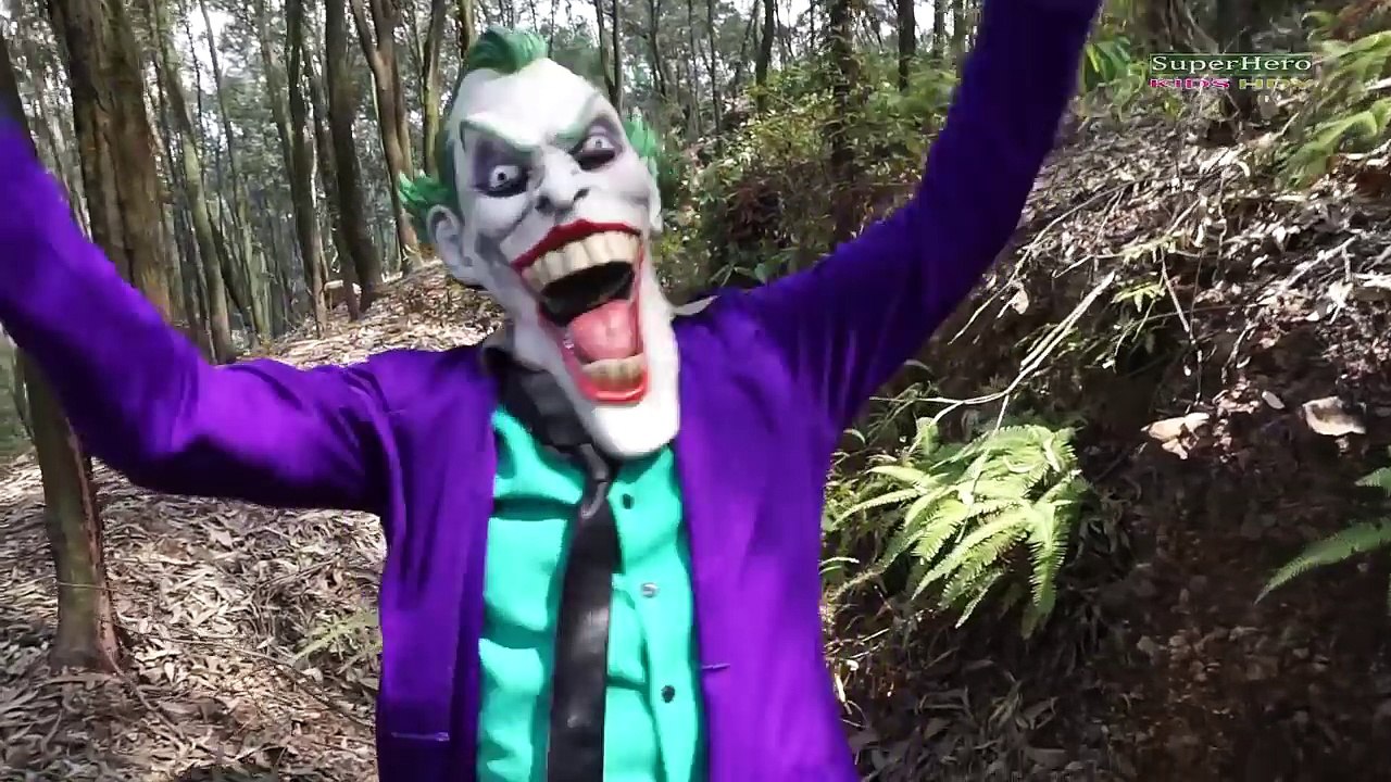 Spiderman vs Joker SAW Baby DOLL Ghost Attack! Ghost Joker Hulk Frozen Elsa Superhero Fun