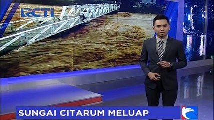 Sungai Citarum Meluap, Dua Kecamatan di Kabupaten Bandung Terisolasi