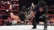 The Undertaker CHOKESLAMS Roman Reigns on WWE Monday Night Raw - Potential Wrestlemania 33 Match?