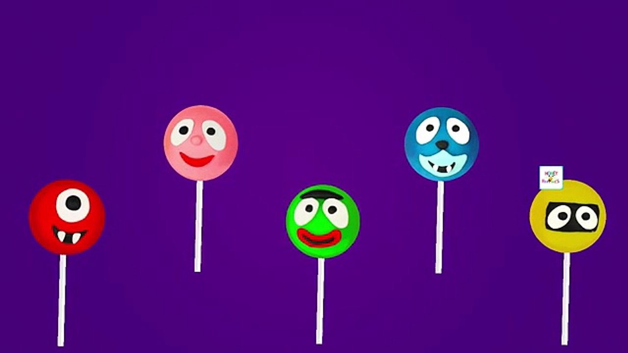 Play Doh Yo Gabba Gabba Lollipop Finger Family | Lollipop Daddy Finger Songs for Kids