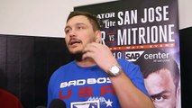 Matt Mitrione Bellator 172 Open Workout Scrum