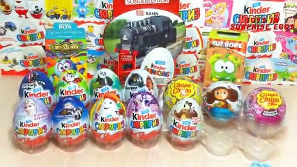 20 Киндер Сюрпризов Фрозен Принцессы Диснея Май Литл Пони Peppa Pig