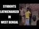 West bengal police lathi-charge students for cheating in exam: Watch video | Oneindia News