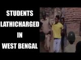 West bengal police lathi-charge students for cheating in exam: Watch video | Oneindia News