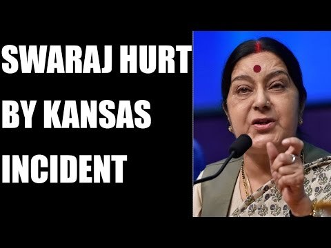 Sushma Swaraj condemns Srinivas Kuchibhotla's killing in Kansas bar | Oneindia News