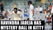 India vs Australia: Ravindra Jadeja bowls a mystery dilivery, entertains again | Oneindia News