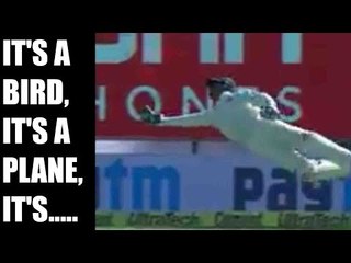 Wriddhiman Saha defies gravity, pulls Superman stunt to dismiss O'Keefe | Oneindia News