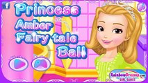 La princesa Ámbar de Cuento de Hadas de la Bola de espejo de Maquillaje y Juegos de Vestir para Niños