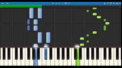 深海少女（ピアノ）　初音ミク【やさしい】ボーカロイド
