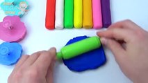 Play Doh Learn Colors Clay Animal Cars Elmo Sesame Street Modelling Clay Fun and Creative