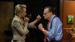 Why's Anne Heche punching Larry King during an interview?