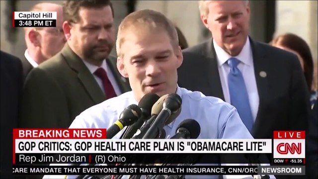 Conservative Republicans hold presser AGAINST GOP health replacement bill