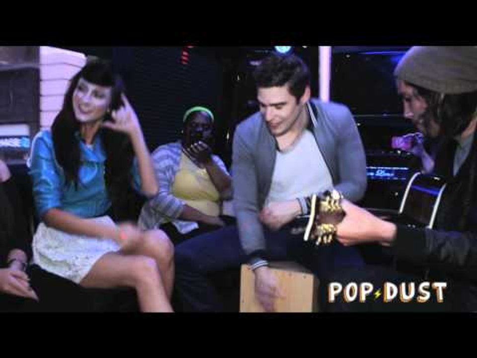 Karmin perform "Brokenhearted" on the POPDUST Party Bus