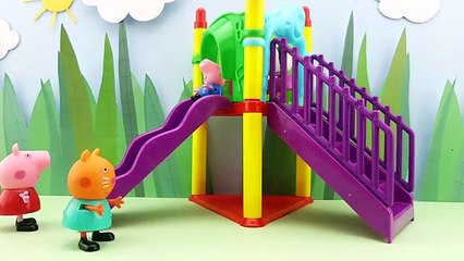 Peppa Pig Georges New Scooter Cartoon Stop Motion Animation all new 2016