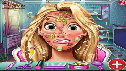 Disney Princess Rapunzel Skin Doctor Cartoon Games for Kids