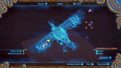 Zelda Breath of the Wild - Donjon piaf Vah'Medo terminal 3
