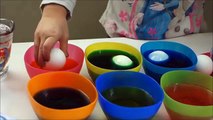 COLORING EASTER EGGS with Frozen Stickers & Zootopia PAAS Kit   Giant Crayons Surprise Egg